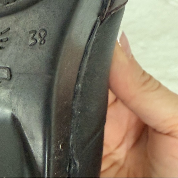 Dansko Tenley Black & Brown comfort Slip-On Clog EU 38 Size US 7.5 - Picture 7 of 7